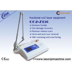 China Freckle Removal Fractional Co2 Laser Skin Treatment Machine 3mw Diode supplier