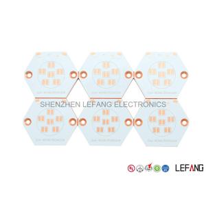 China El poder más elevado llevó PWB de la luz de calle, FR4/tablero de aluminio del PWB para los 50 * 50 milímetros llevados supplier