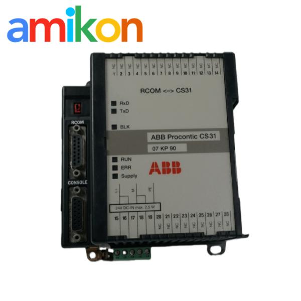 ABB 07KP90 Communications Module with 24V DC Supply Voltage Compatible with Advant Controller 31
