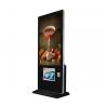 55'' Android wifi LCD Advertising Kiosk Stands with Ipad charging station