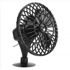 4" Plastic Automotive Electric Cooling Fans / Black Electric Fans For Cars