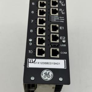 GE 151X1235BC01SA01 Switch Ethernet de 10 ranuras para control de turbina