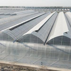 Agricultural Commercial Grass Greenhouse with Electrical or Water Heating System