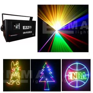 Stage Laser Lighting 1.5W Full Color Animation RGB Laser ILDA