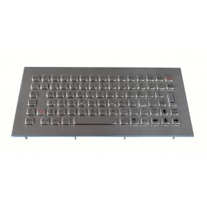 Dust Proof 81 Keys Industrial Computer Keyboard With Long Use Life Time