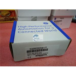 China Real Time Control General Electric PLC IC695CPU310 RX3i VME 300Mhz CPU High Speed PCI Backplane supplier
