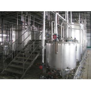 250ml Yogurt Production Line , Small Scale Dairy Production Line For Gable Top Package