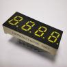 China 4 Digit 7 Segment LED Display Common Cathode Ultra White 7.62mm for Temperature Indicator wholesale