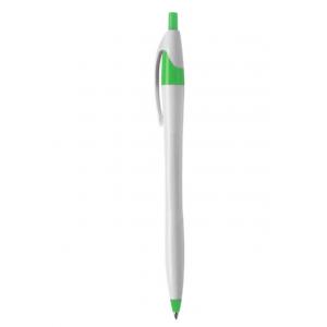 Plastic pen advertising pens, small waist cute style, push type, slim stem, commercial and office ballpoint pens