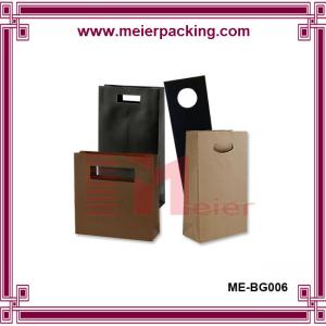 Customized cheap paper gift bag&paper bag printing&craft paper bag with die-cut handle design