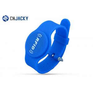 13.56MHz RFID Silicone Wristband For Access Control