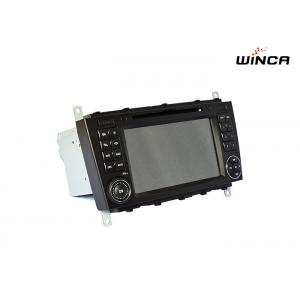 China Mp3 Mercedes C Class Dvd Player , Mercedes C Navigation System With Camera Record supplier