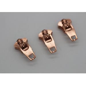 Rose Gold Boot Purses Dress Metal Zipper Pulls H65 Brass H Type Bottom Stopper