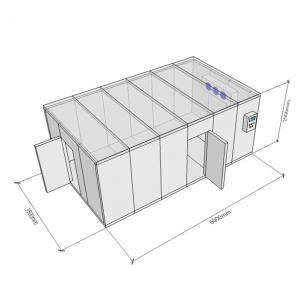 China Modular Modular Cold Rooms Compressor Refrigeratied Big Capacity Cold Storage Warehouse supplier