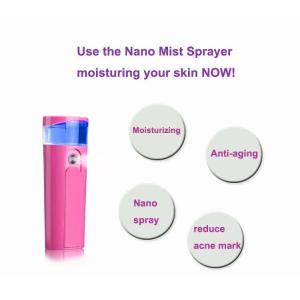 Nano Mister For Eyelash Extensions , Rose Red Nano Handy Mist Spray