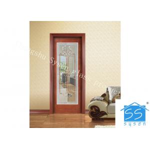 China Low E 3.2m Tempered Glass Door Panels For Exterior Door , Sliding Door Glass supplier