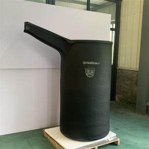 China Anti-oxidación avanzada del crisol de carburo de silicio y grafito con grifos de vertido integrados wholesale