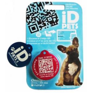 China Waterproof Anti Lost RFID Dog Tag QR Code 213 Epoxy RFID Pet TAG supplier