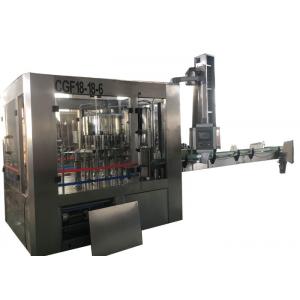 Automatic Bottle Filling Capping And Labeling Machine , Oil Glass Bottle Filling Machine
