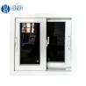 Single Double Glass Pvc Sliding Window With Mosquito Net