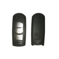 China SKE13E-01 433 MHZ Mazda Car Key Black Color 3 Button Remote Key Fob With Logo on sale