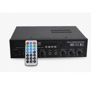 2 Zones Control PA System Amplifier 50 Watt For Home Theater And Karaoke System