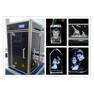 China Diode Pumped 3D Laser Glass Engraving Machine , Computerized 3D Laser Carving Machine supplier