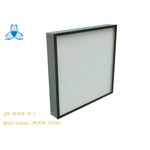 Commercial Air Conditioner HVAC System H13 Hepa Panel Filter Mini Pleat HEPA Filter