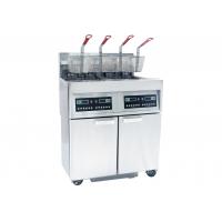 China Digital Control Commercial Kitchen Equipments , 56 Liters Deep Fryer Machine on sale