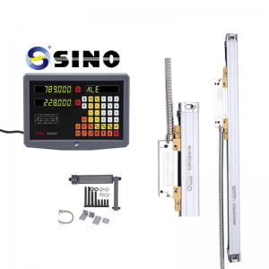 SINO Digital Linear Scale Grating Ruler SDS2MS Two-Axis Linear Glass Scale On A Digital Readout Display