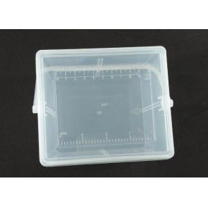 Injection Transparent Plastic Molded Boxes For Heavy Load Packing 115 x 85 x 90 mm