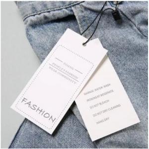 Biodegradable Stone Paper Packaging Clothing Label Stone Paper Products
