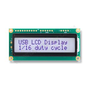 China Interface USB 16*2 caractères FSTN STN Module LCD Winstar remplacer l'utilisation industrielle supplier
