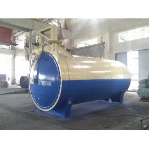 Single Door Glass Laminating Glass Autoclave With U Type Forced Convection Structure And Inconel Tubular Heaters