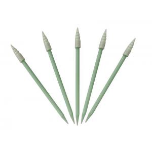 China Small Compressed 100 Ppi Polyurethane Foam Swabs With Short PP Handle supplier