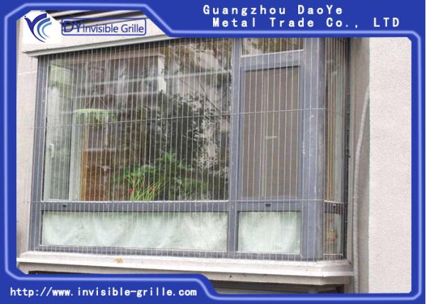 Anti Rust Durable Window Invisible Grille With No Blocking External View