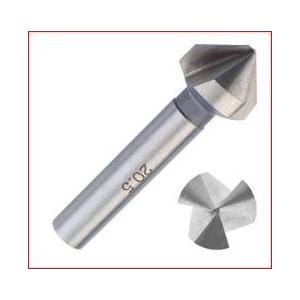 90 Degree 3 Flutes HSS Chamfer Carbide Countersink Drill Bit For Chamfering And Deburring