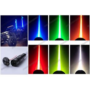 China Fiber Optic Colorful ATV LED Light Whips DC12V Aluminum Flag Light Pole supplier