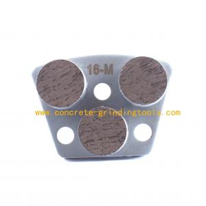 China Metal Bond Three Button Segments Concrete Grinding Disc For CPS Grinder supplier