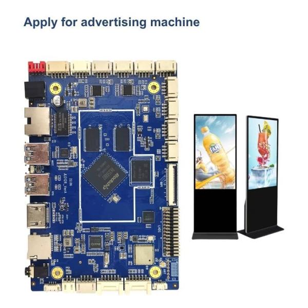 RK3568 クアッドコア アンドロイドボード オーディオ出力/ドルビーサウンドとDC12V/3A入力
