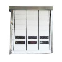 China Exterior PVC Folding Door , High Speed Shutter Door for Warehouse on sale