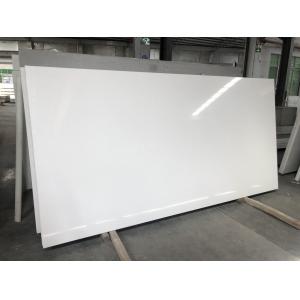 Good Quality White Mirror Quartz Slab Grain for Kitchen Countertop/Worktop Engineering Stone