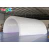 Air Tent Camping 6*3*3m White Inflatable Tunnel Tent Durable Oxford Cloth For