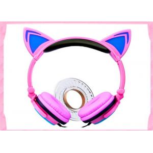 China high quality and cheap price Noise cancelling headphone kids hot cat ear headset fashion cat headphones L107 supplier