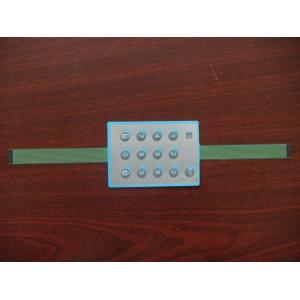 Panel Control Polyester Flexible Membrane Switch With FPC Circuit / Membrane Key Switch