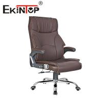 China Swivel Office Furniture Black Pu Leather Office Chair Executive Chair on sale