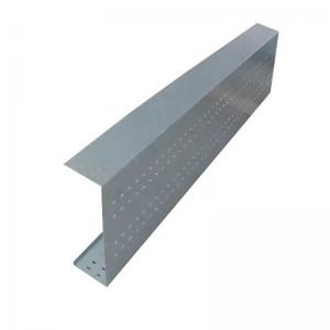 High Load Capacity Perforated Cable Tray Easy Installation Rectangular Shape