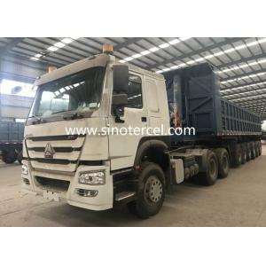 China Three Axle Semi Tipper Trailer Tipping Trailers With 8mm Bottom Plate supplier