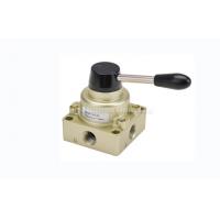 China 3 Position 4 Way Pneumatic Manual Directional Control Hand Switching Valve G1/4~G1/2 on sale