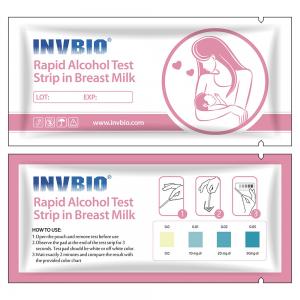 Baby Safety During Suckling Period Breast Milk Test Strip Alcohol Concentration Test
